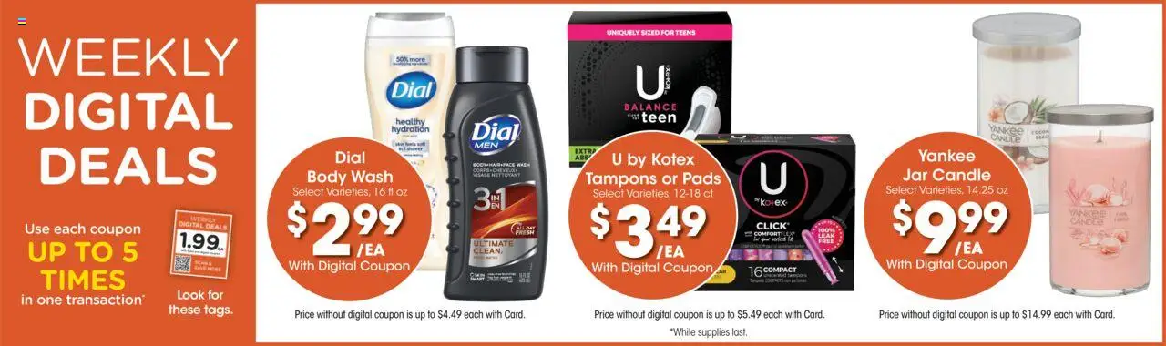 Kroger Weekly Ad - page 3- valid from 07/16/2025