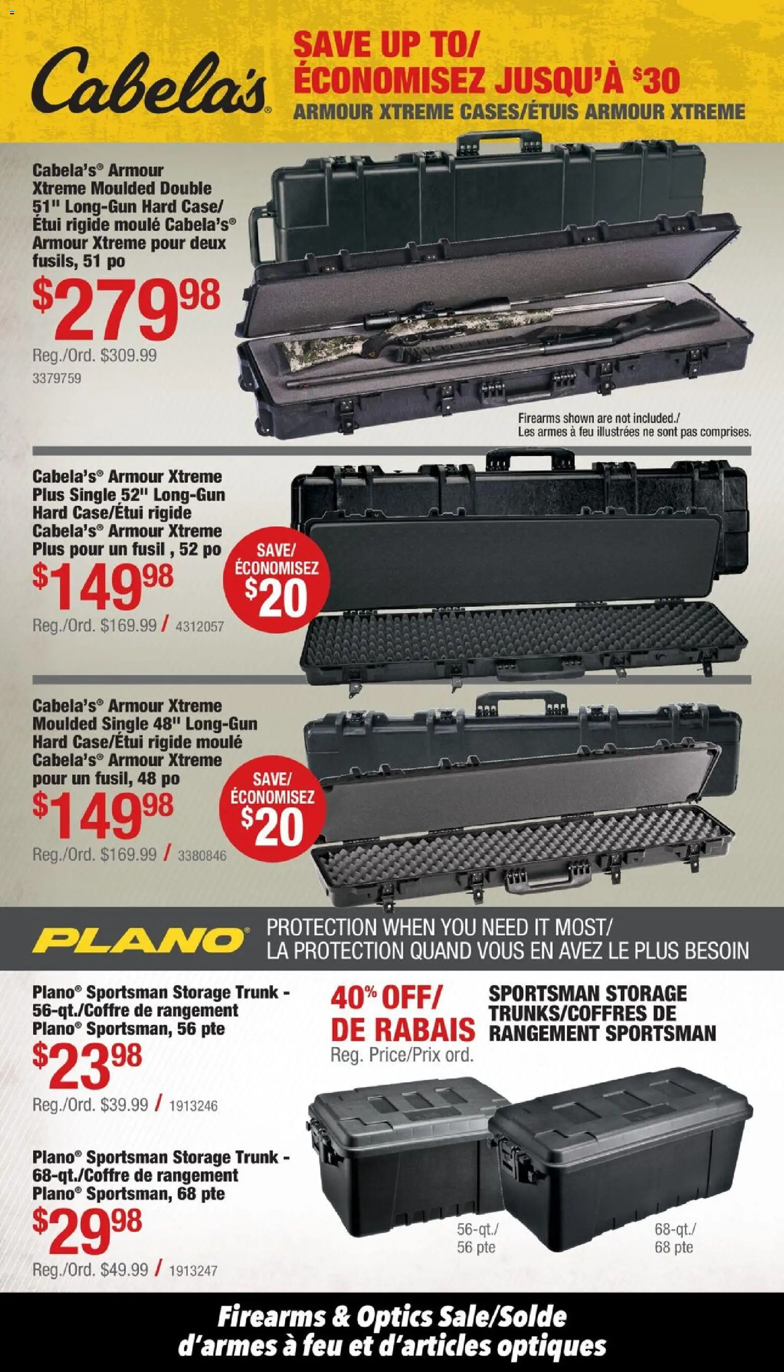 Cabelas weekly flyer / circulaire - page 4- valid from Jan 29, 2026