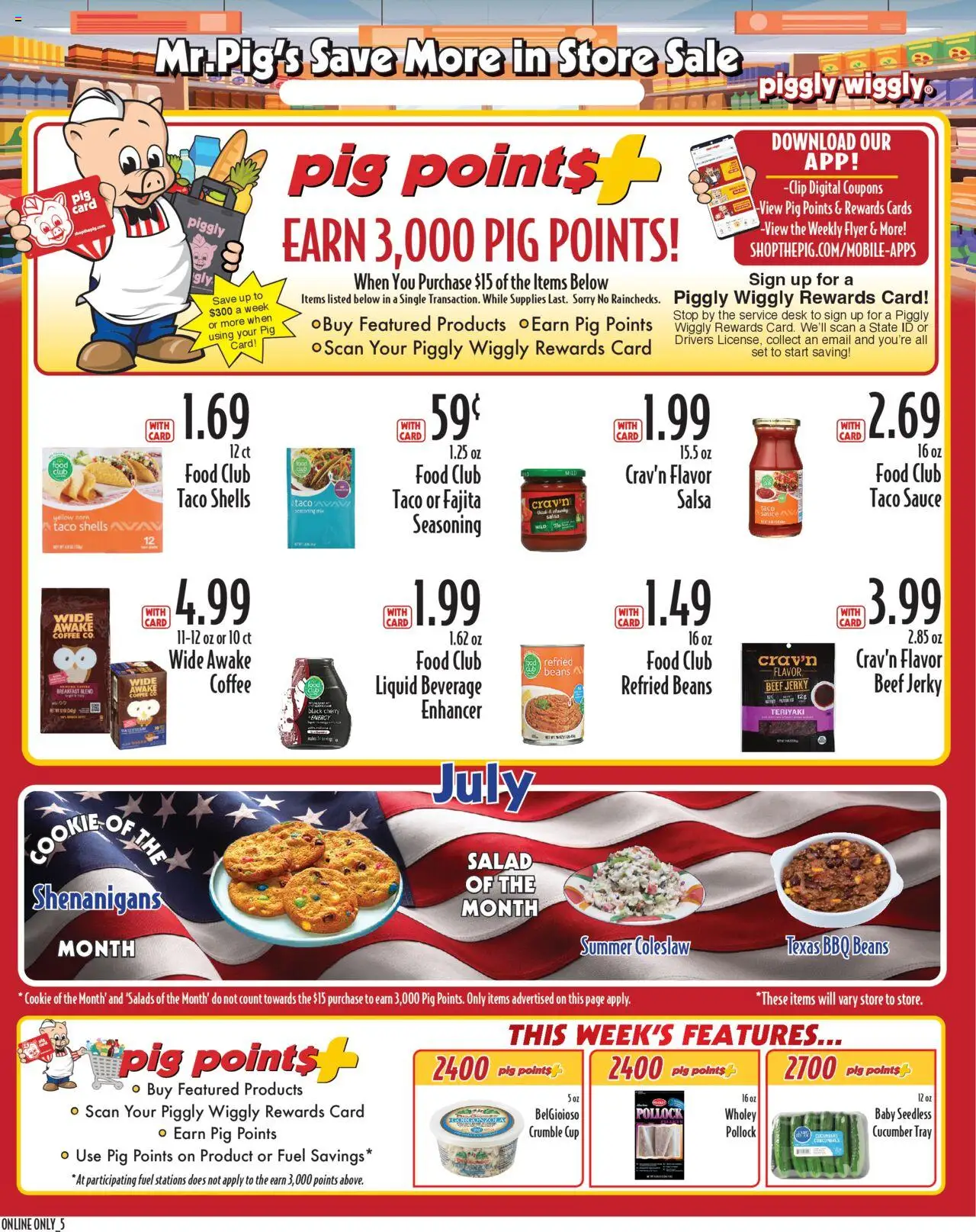 Piggly Wiggly Weekly Ad - page 5- valid from 07/16/2025