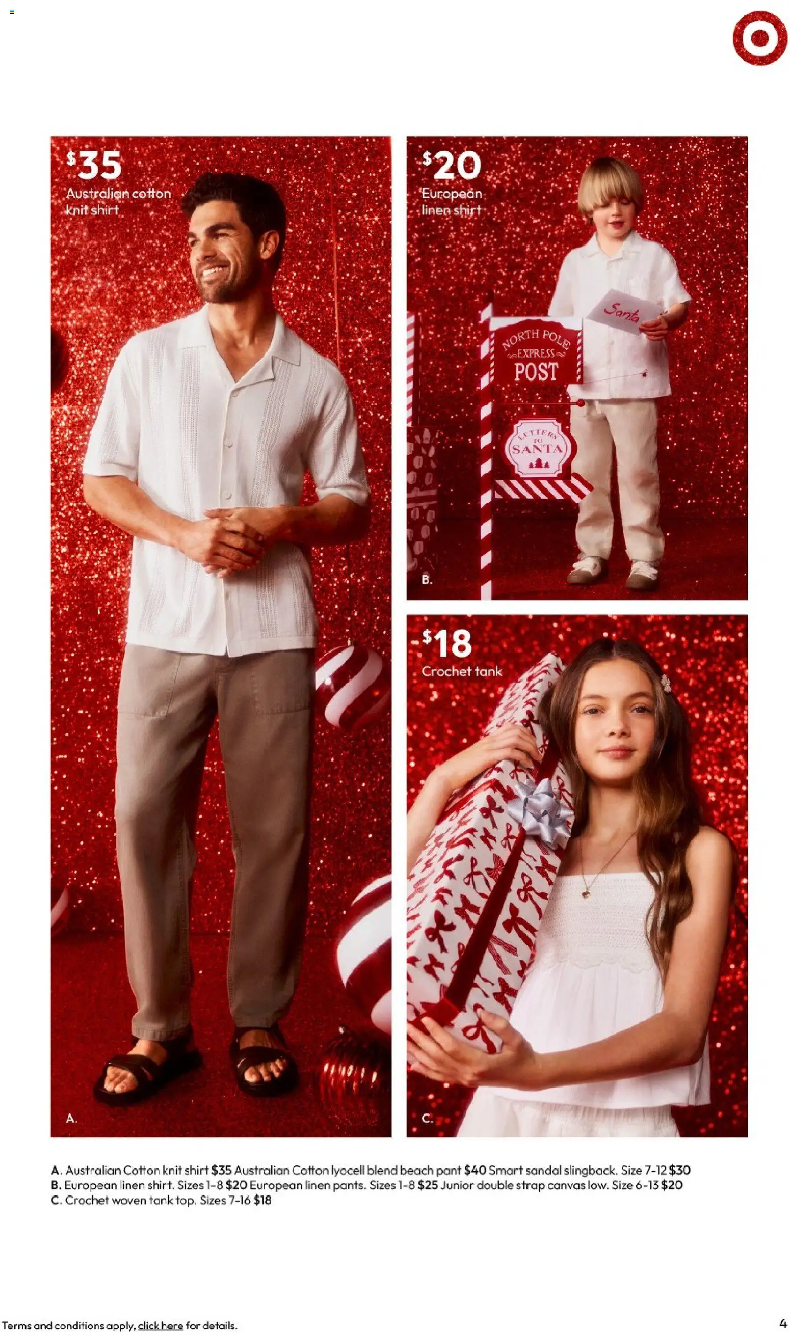 Target Catalogue - page 4- valid from 02/11/2025