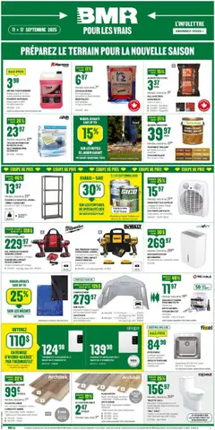 Preview BMR weekly flyer / circulaire valid from Sep 11, 2025