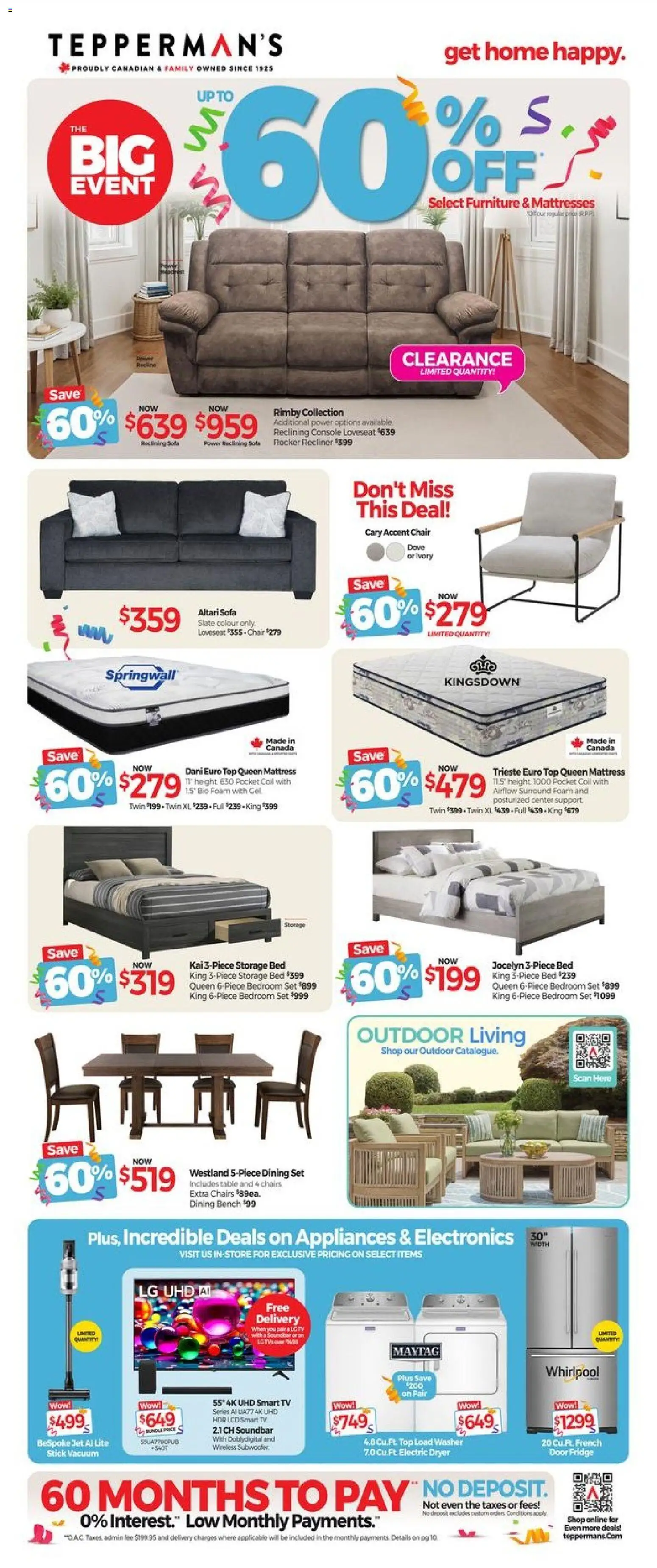 Tepperman's weekly flyer / circulaire - page 1- valid from Mar 20, 2026