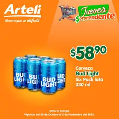 Arteli folleto Ofertas válido desde 30/10/2025
