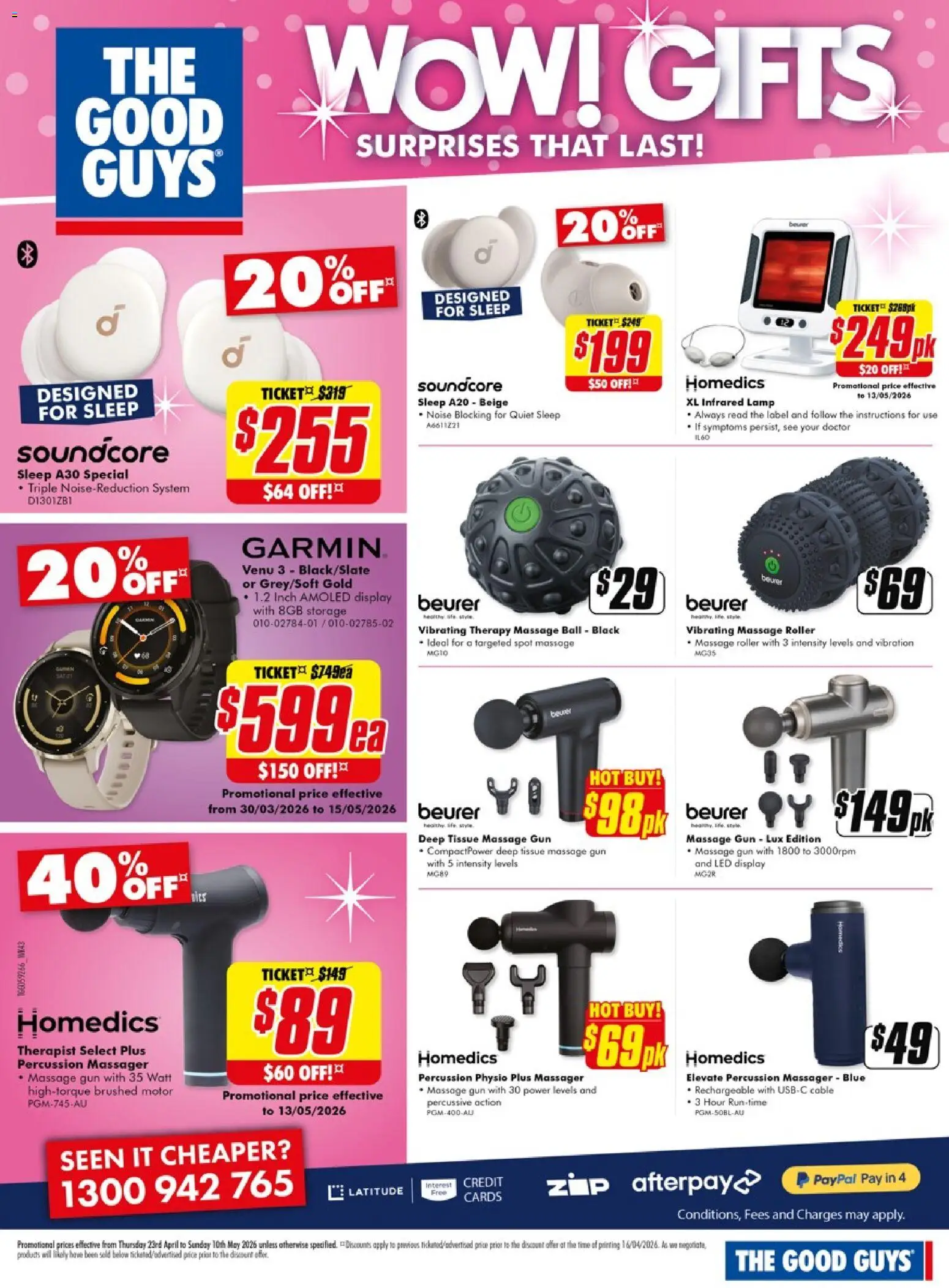 The Good Guys catalogue  - page 20- valid from 22/04/2026