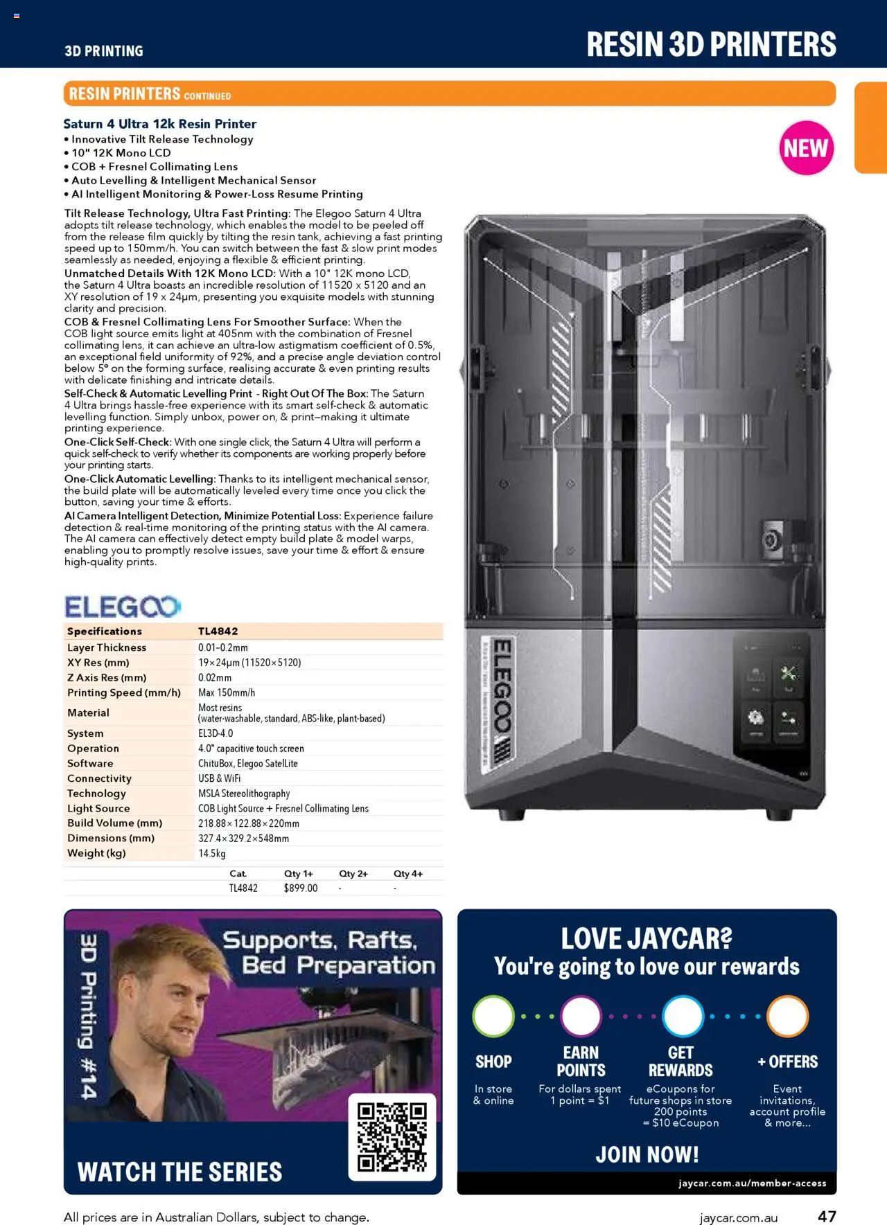 Jaycar Engineering & Scientific Catalogue 2025/2026  - page 47- valid from 09/07/2025