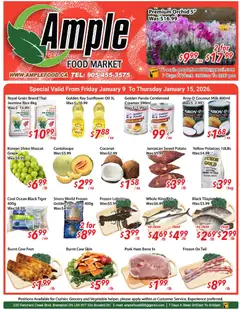 Preview Ample Food Market weekly flyer / circulaire valid from Jan 9, 2026