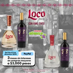 Bodegas Alianza catálogo Tequila Loco  válido desde 31/12/2025