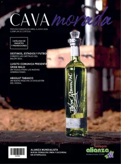 Bodegas Alianza catálogo válido desde 01/04/2026