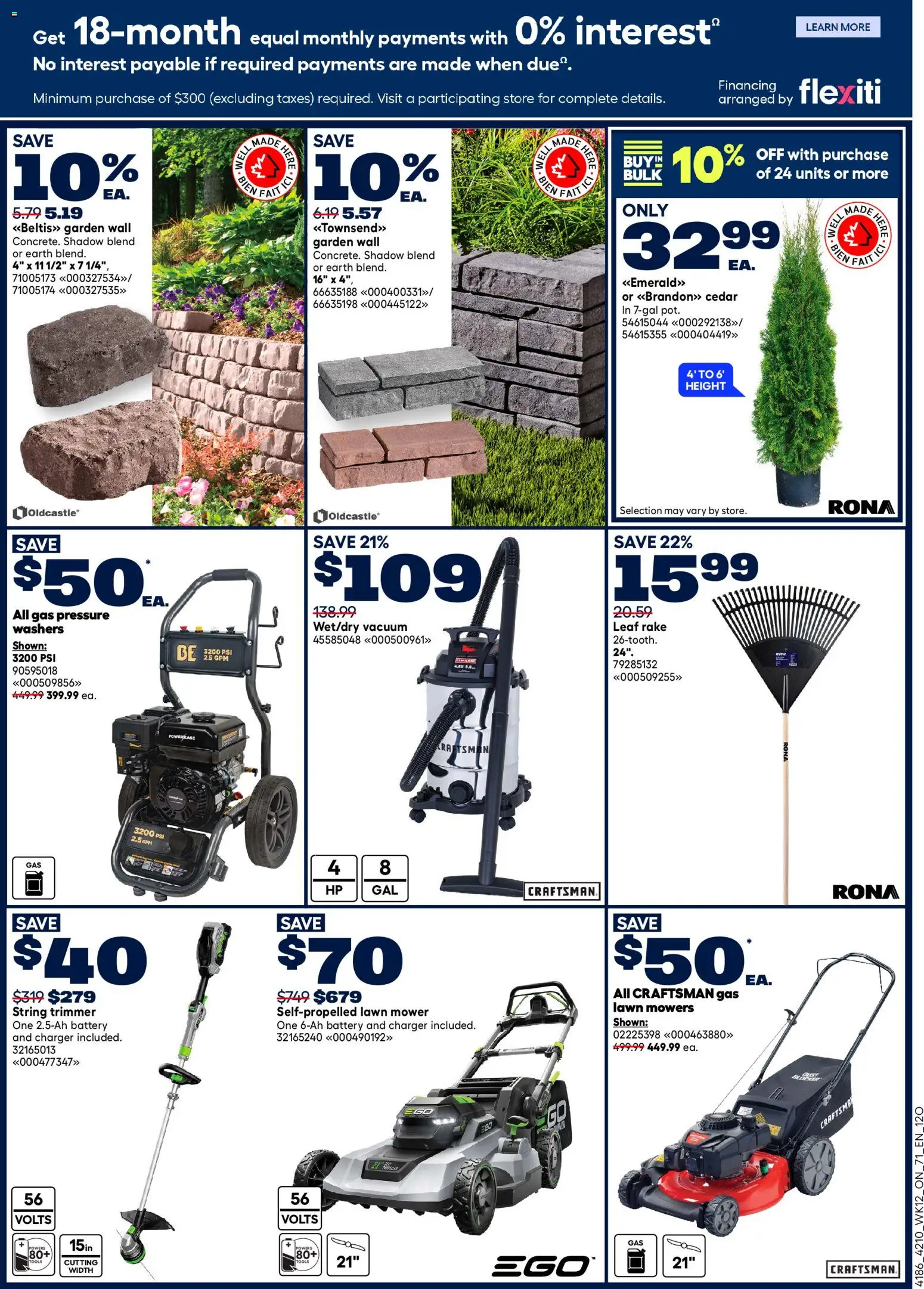 Rona weekly flyer - page 3- valid from Apr 16, 2026