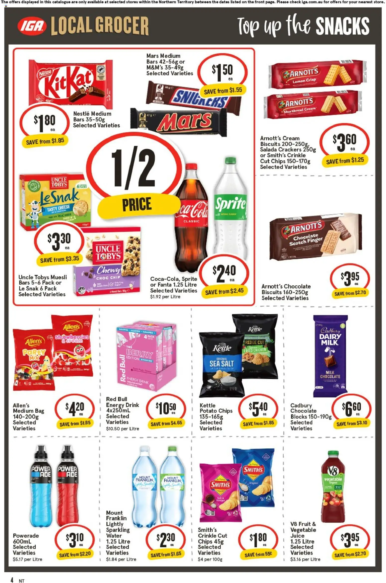 IGA Local Grocer NT - page 4- valid from 14/01/2026