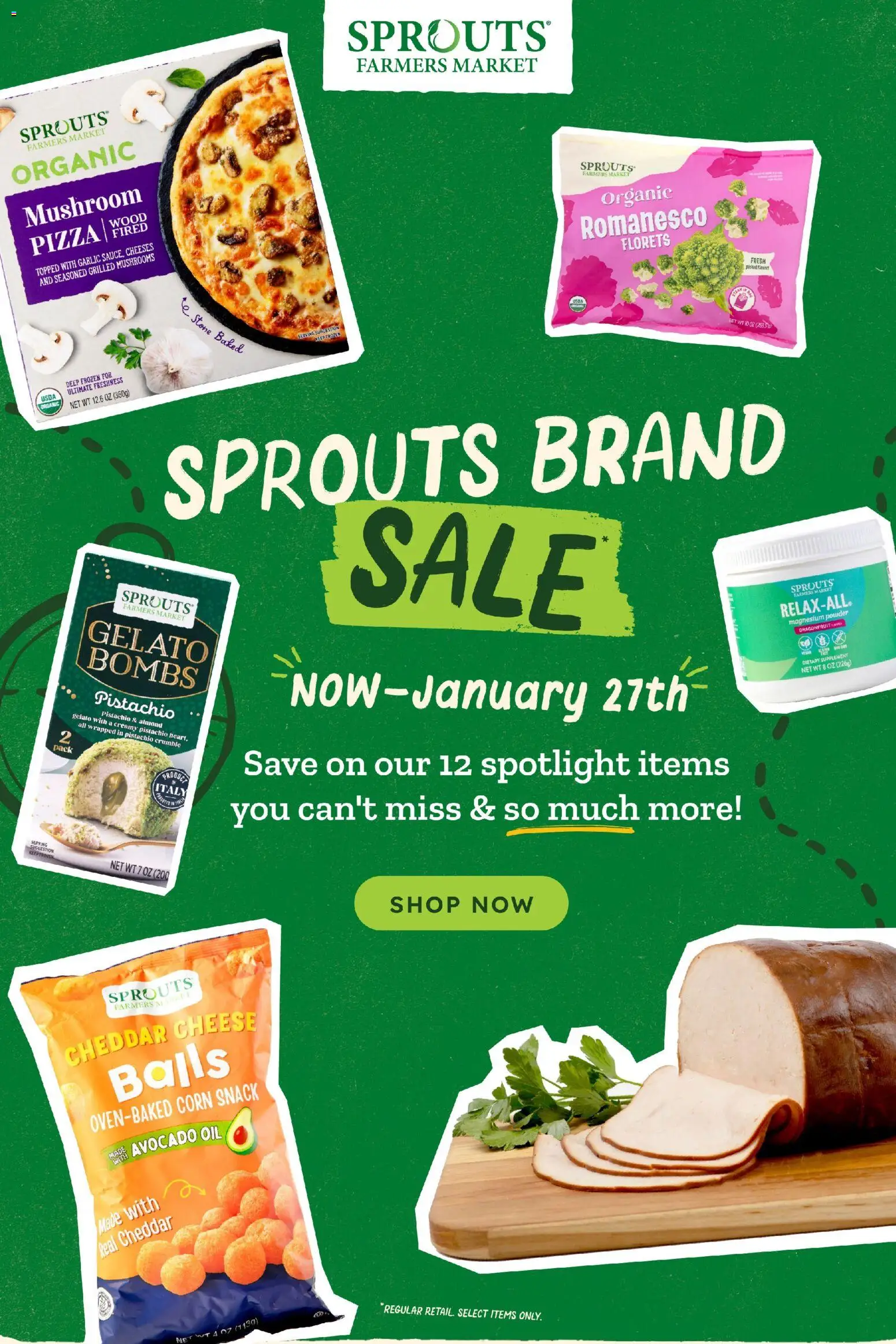 Sprouts Weekly Ad - page 1- valid from 01/21/2026