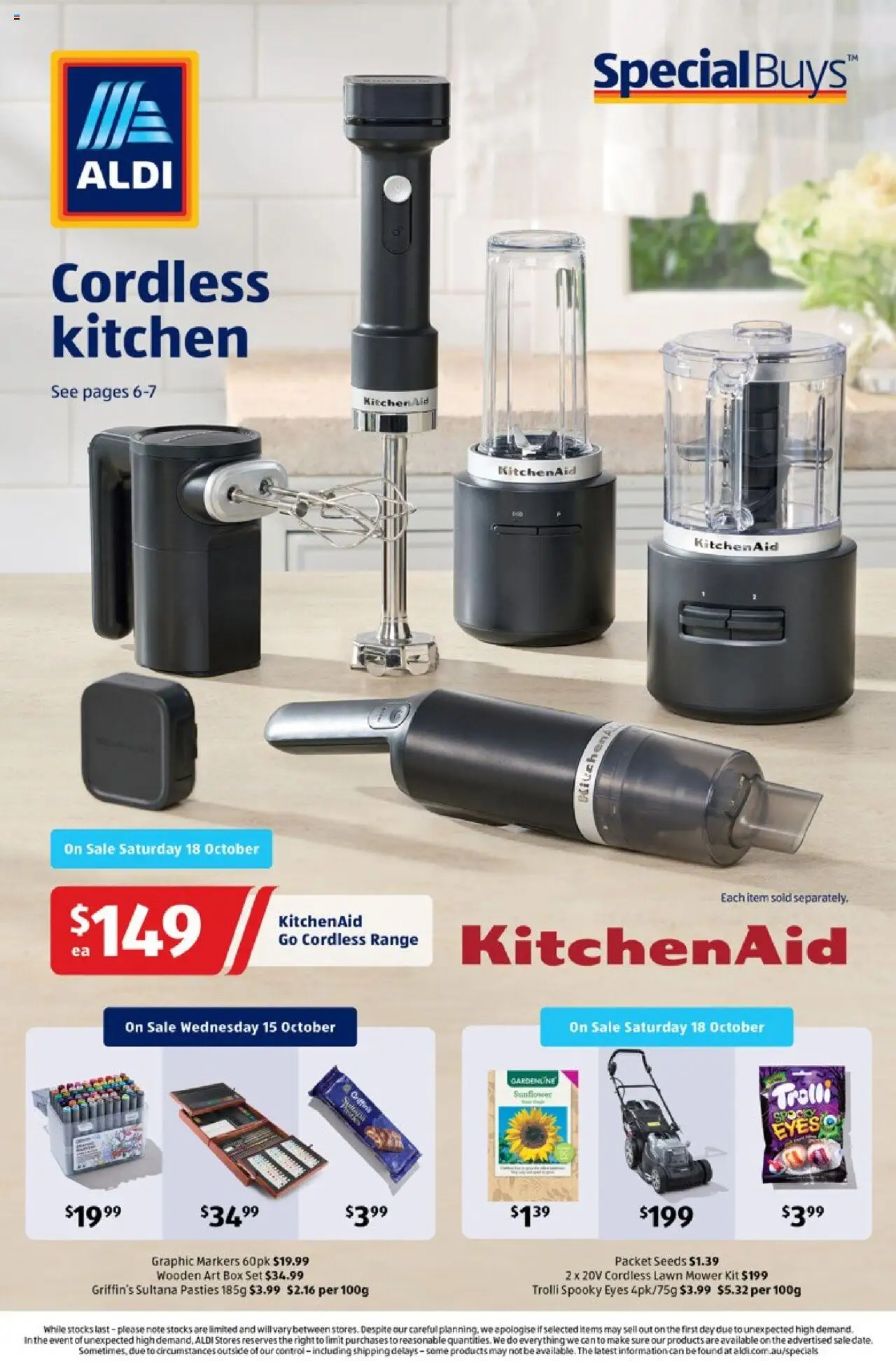 Catalogue Aldi - page 1- valid from 15/10/2025