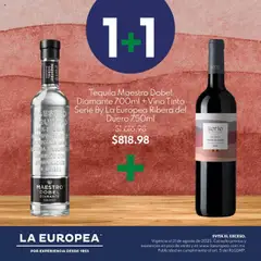 La Europea - Catálogo Sets 1+1 válido desde 13/08/2025