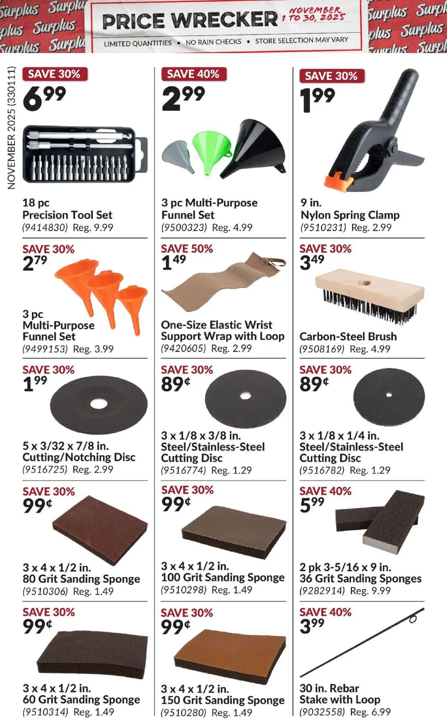 Princess Auto - Price Wrecker - page 13- valid from Nov 1, 2025