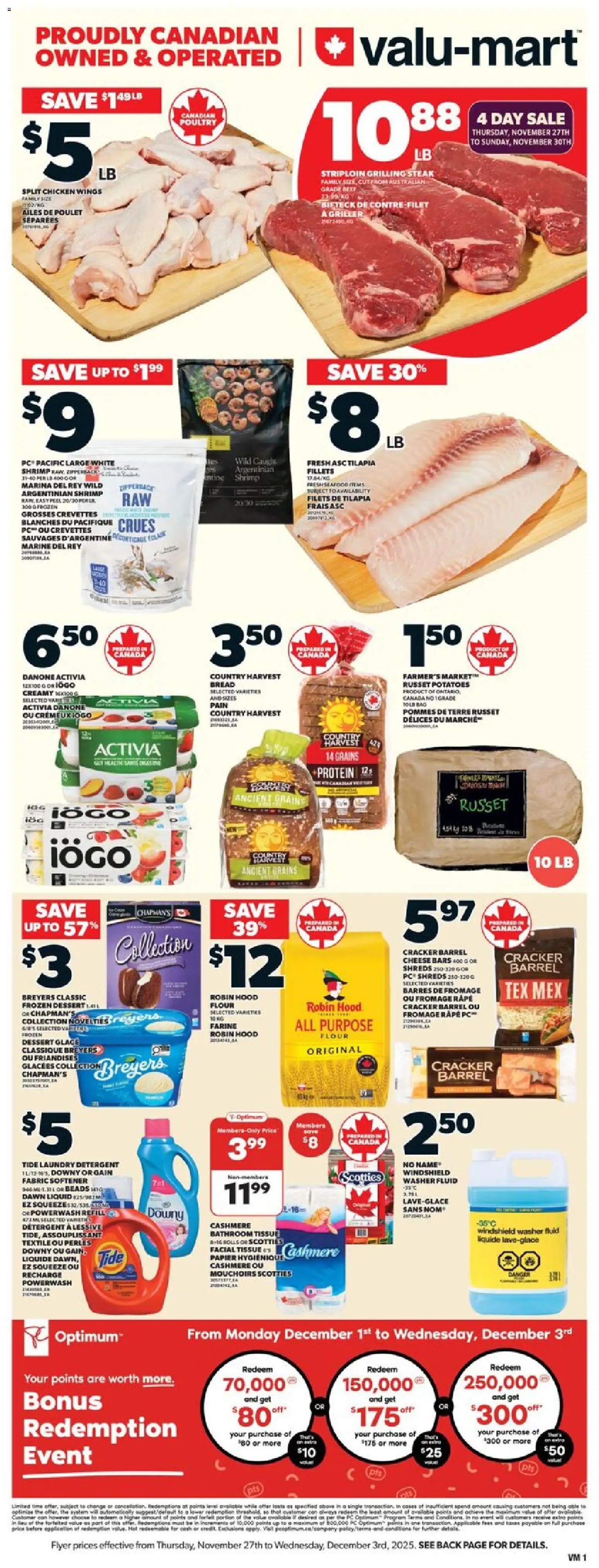 Valu Mart Black Friday Flyer - page 3- valid from Nov 27, 2025