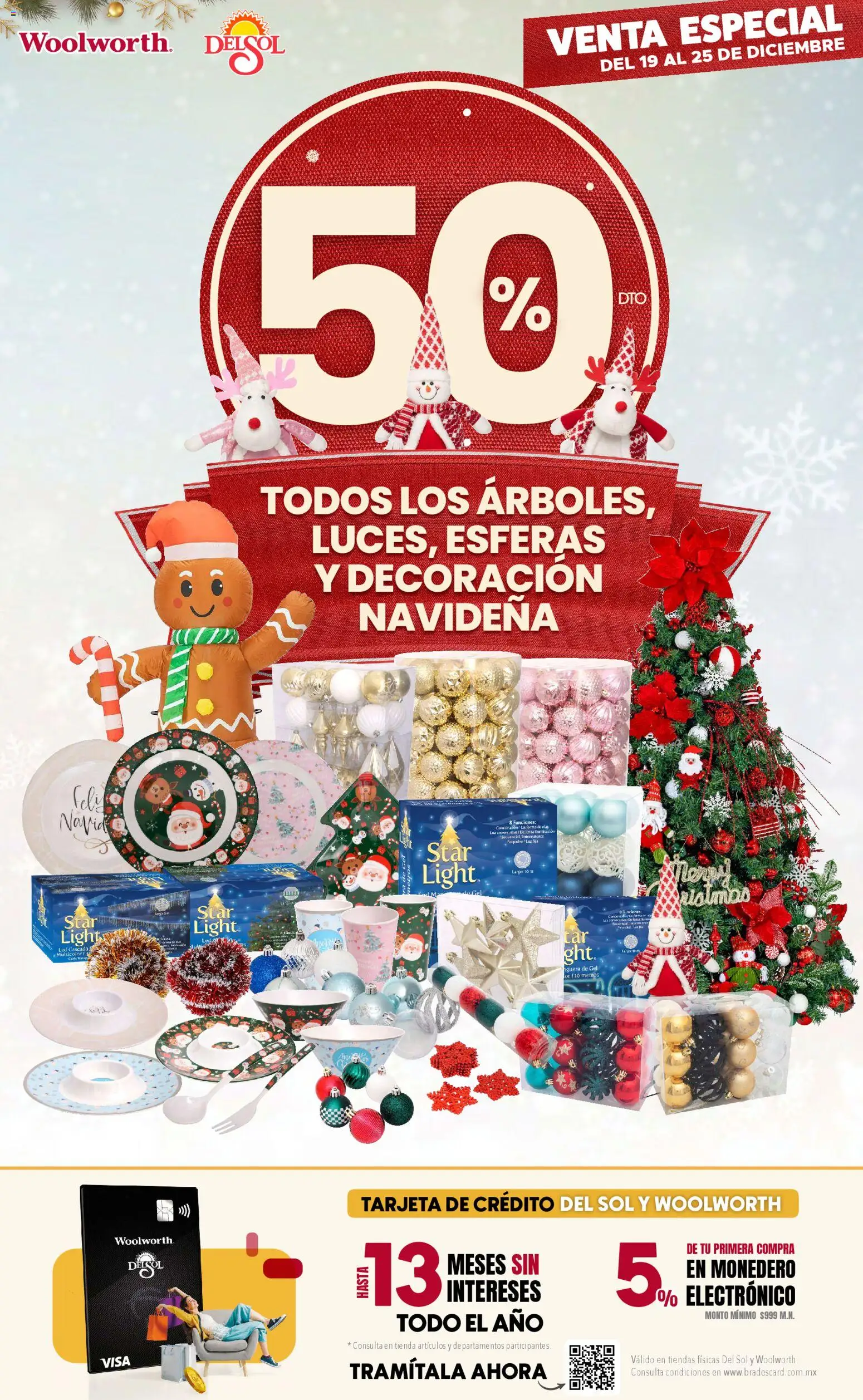 Del Sol y Woolworth catálogo Venta Especial Navidad - página 1- válido desde 19/12/2025