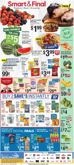 Preview Smart & Final Weekly Ad valid from 01/28/2026