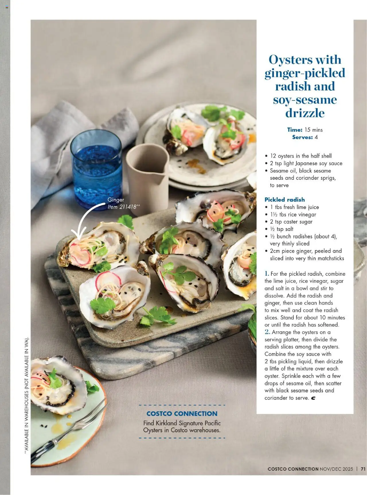 Costco Magazine Nov/Dec 2025 - page 71- valid from 01/11/2025