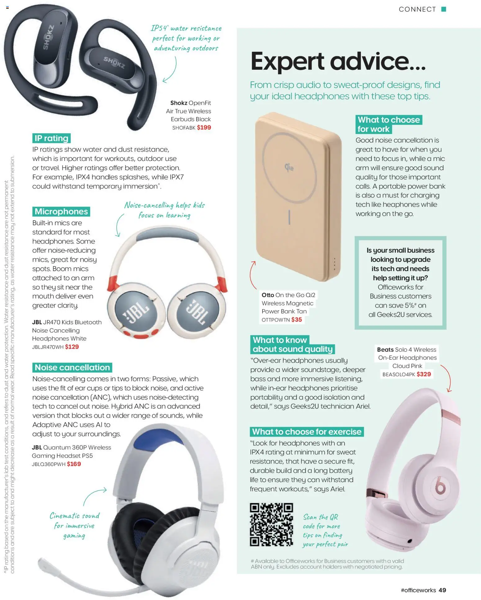 Officeworks Magazine - page 49- valid from 01/01/2026