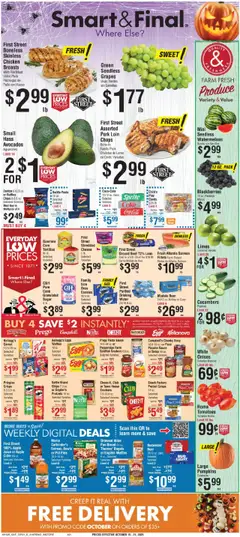 Preview Smart & Final Weekly Ad valid from 10/15/2025