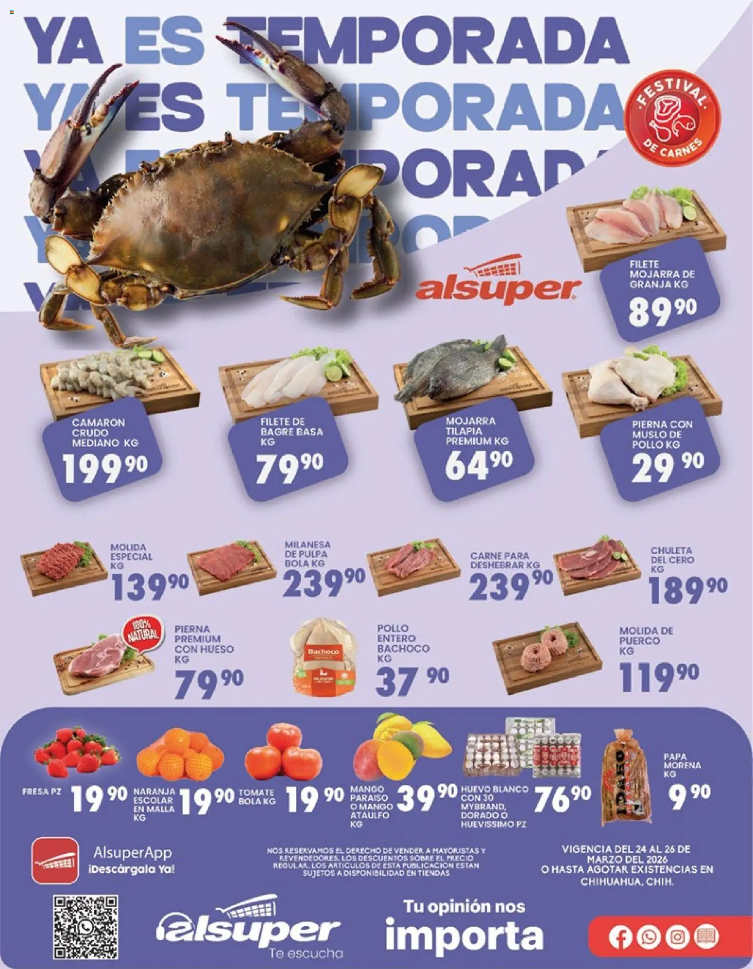 Alsuper folleto - página 1- válido desde 24/03/2026