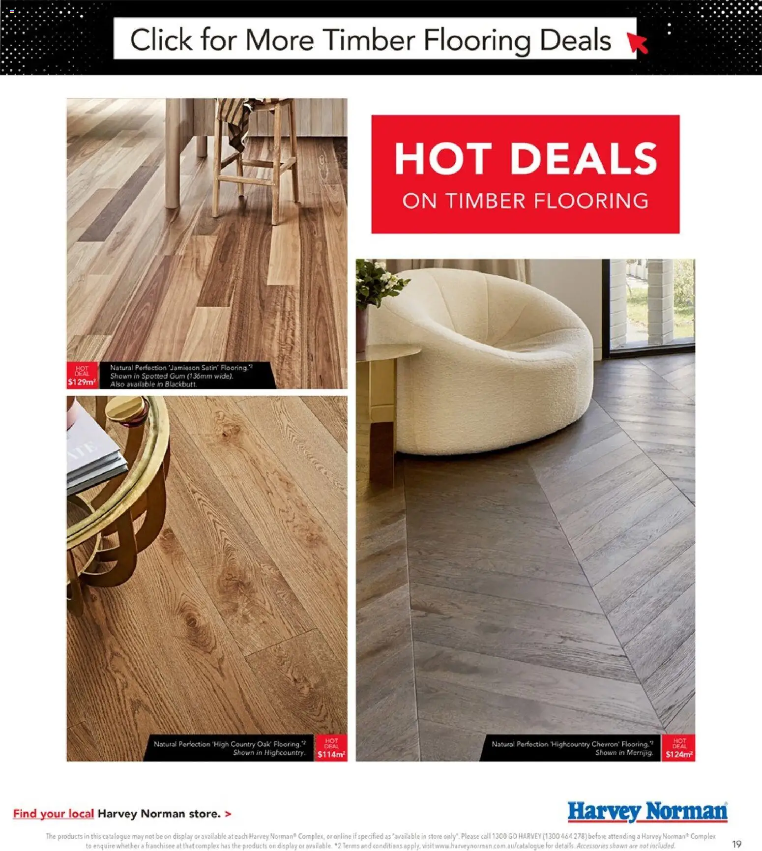 Harvey Norman Carpet & Flooring Black Friday Sale - page 19- valid from 13/11/2025