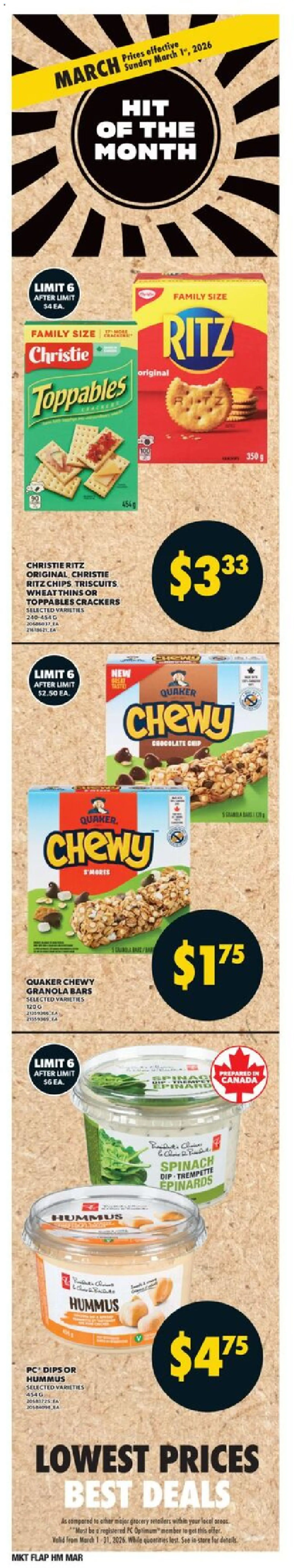 Valu Mart weekly flyer - page 5- valid from Feb 26, 2026