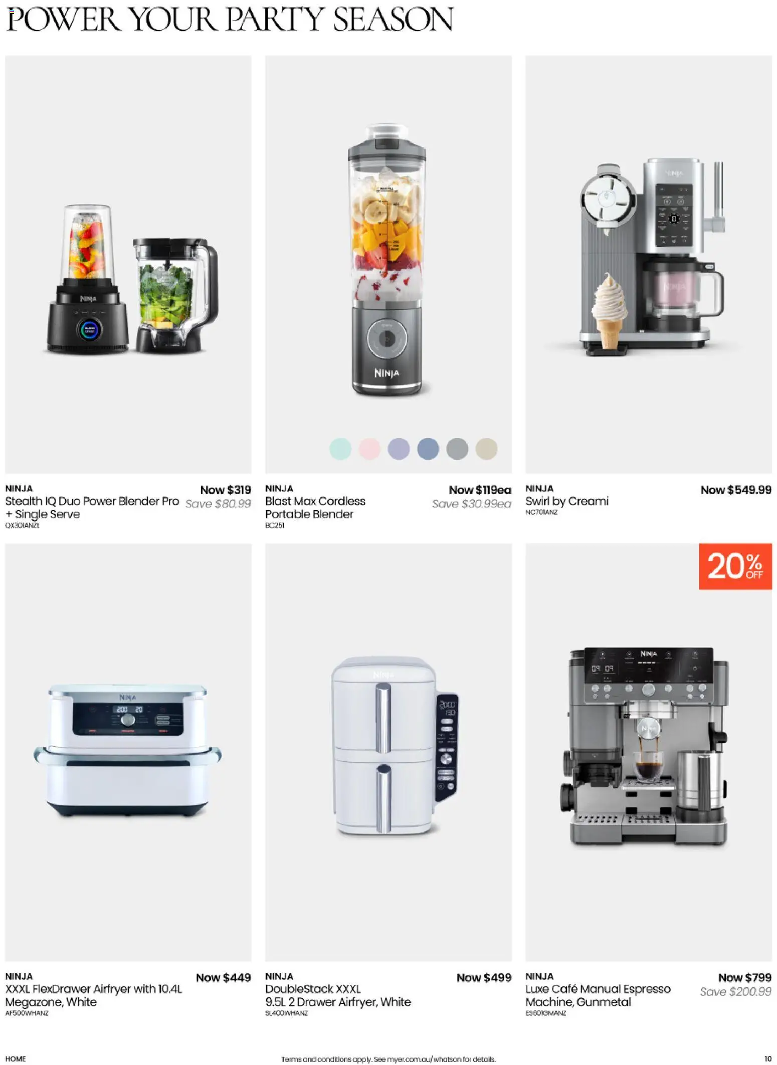Myer Catalogue Home & Living Essentials  - page 10- valid from 11/11/2025