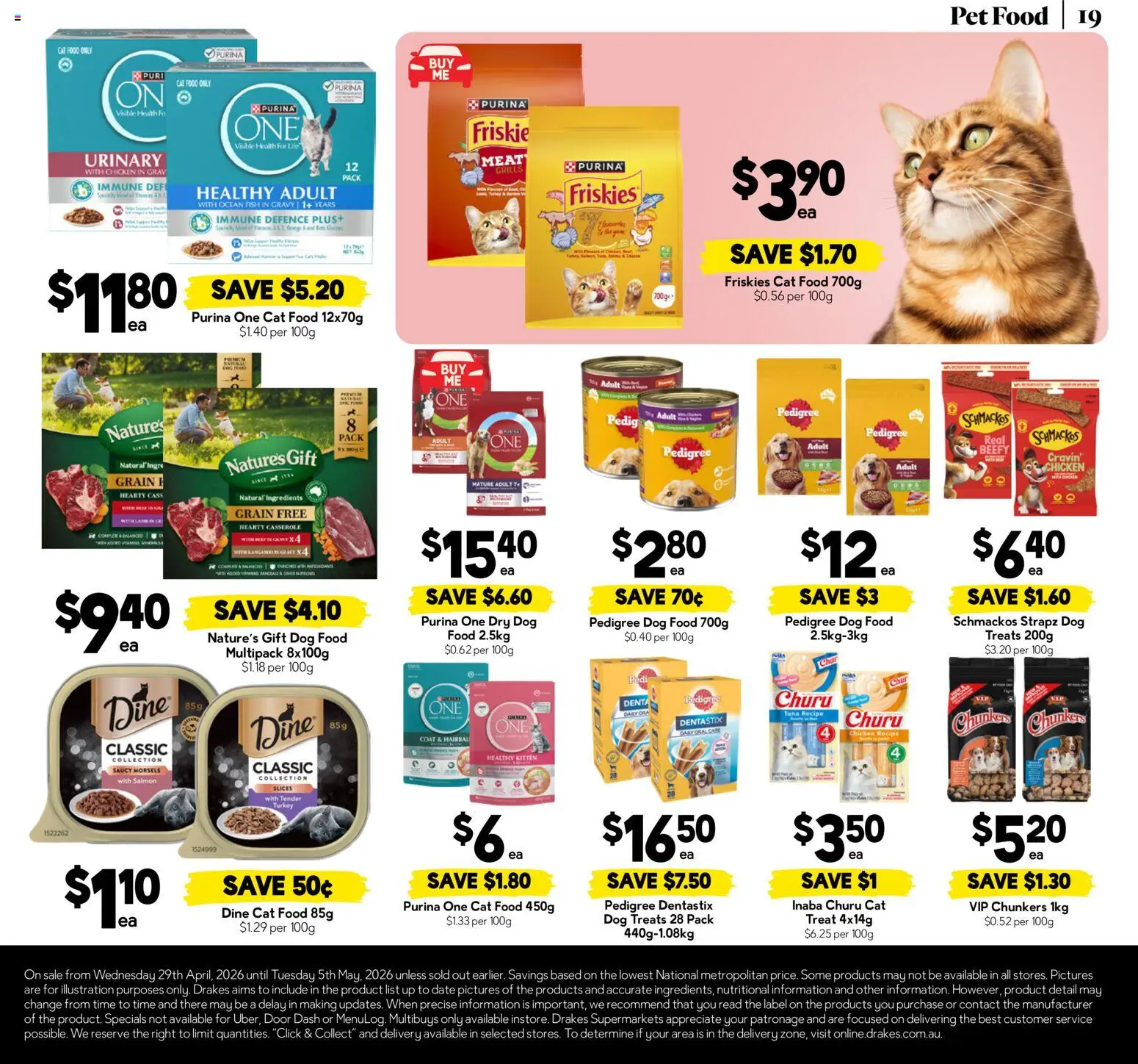 Drakes catalogue  - page 19- valid from 29/04/2026