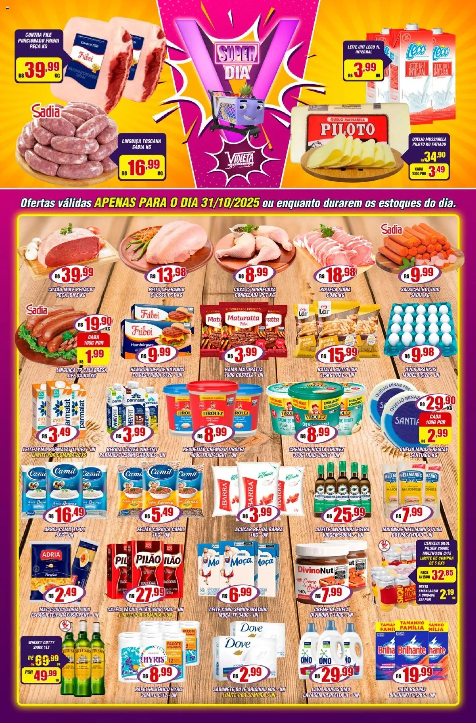 Violeta Supermercados - Ofertas da semana - página 1- válido a partir de 30/10/2025
