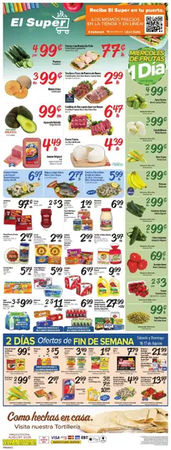 Preview El Super Weekly Ad valid from 08/13/2025