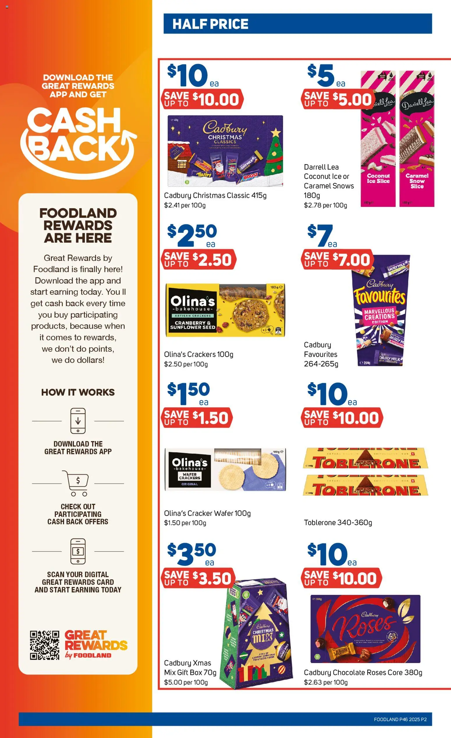 Foodland  Catalogue  - page 2- valid from 12/11/2025