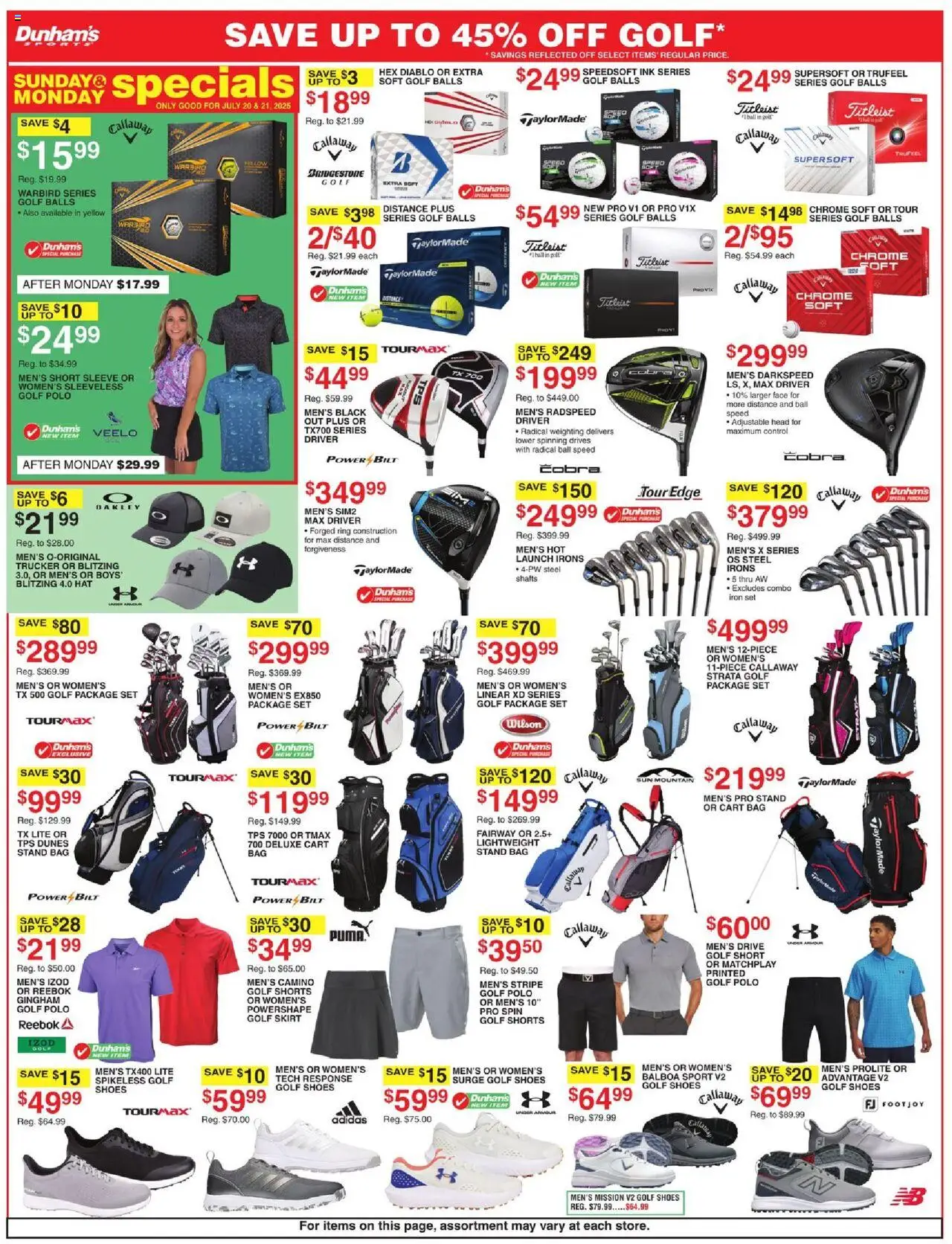 Dunham's Sports Weekly Ad - page 10- valid from 07/19/2025