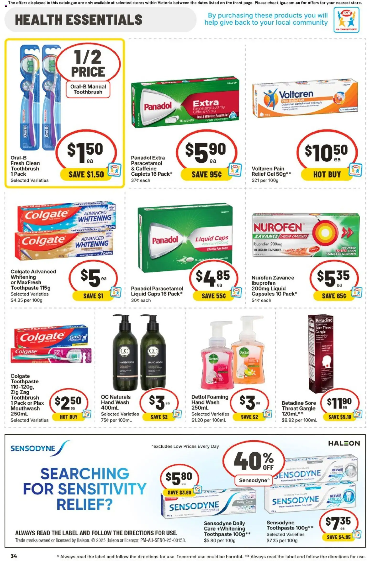 IGA catalogue  - page 33- valid from 11/03/2026