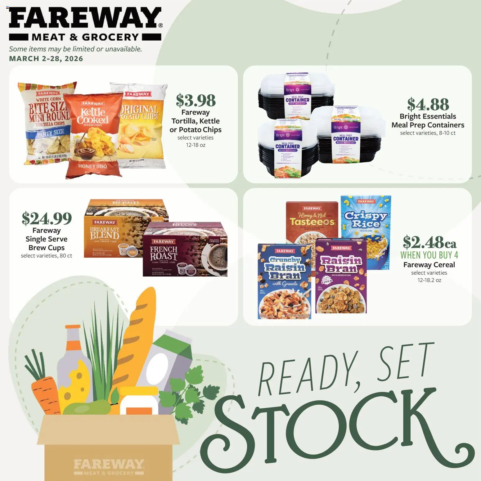 Fareway Monthly Ad - page 1- valid from 03/02/2026