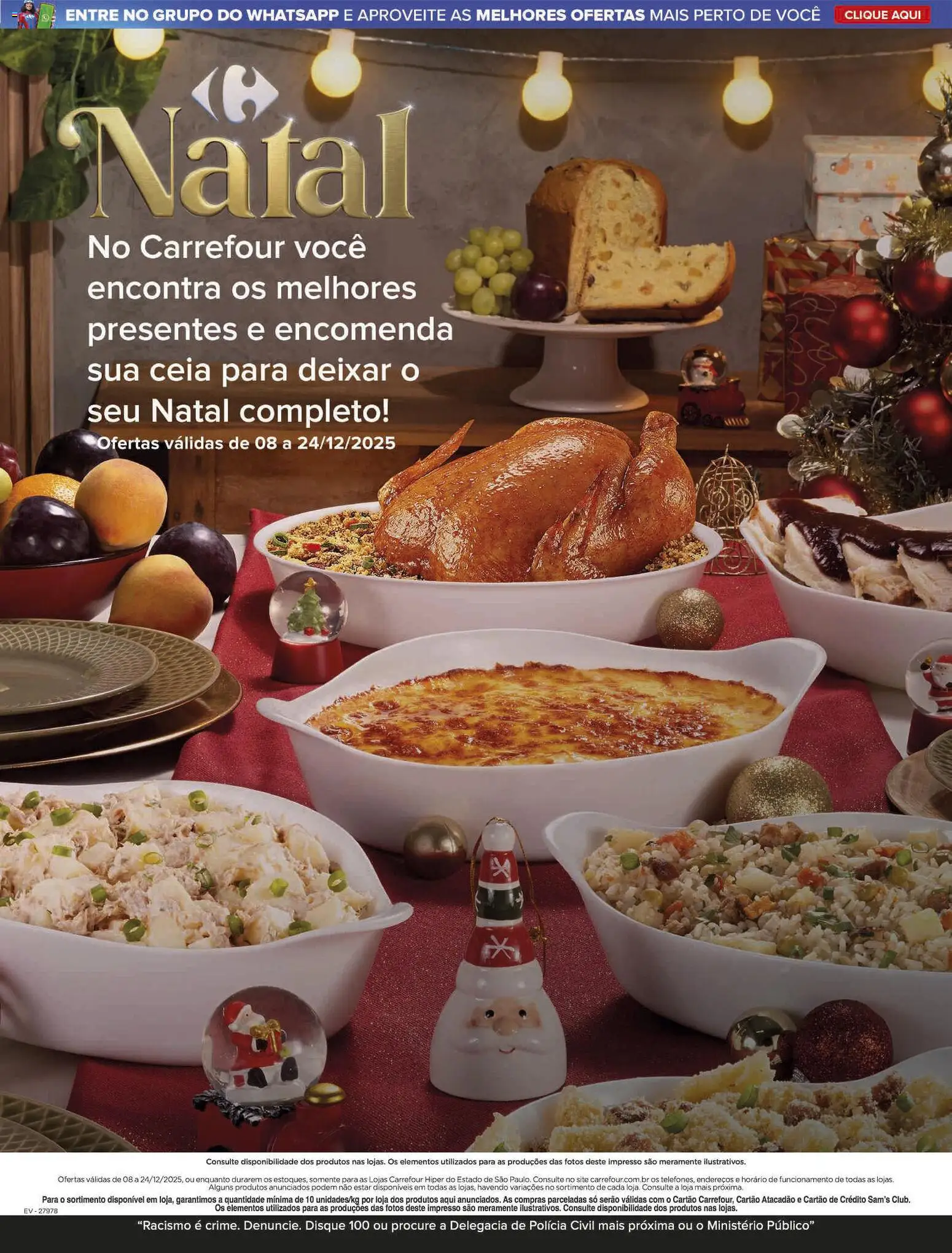 Carrefour - Ofertas de Natal - página 1- válido a partir de 08/12/2025
