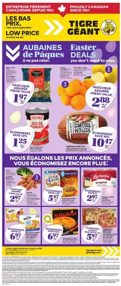 Preview Giant Tiger weekly flyer / circulaire valid from Apr 1, 2026