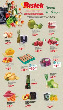 Pré-visualização Bistek Supermercados - Ofertas Hortifruti válida a partir de 16/12/2025