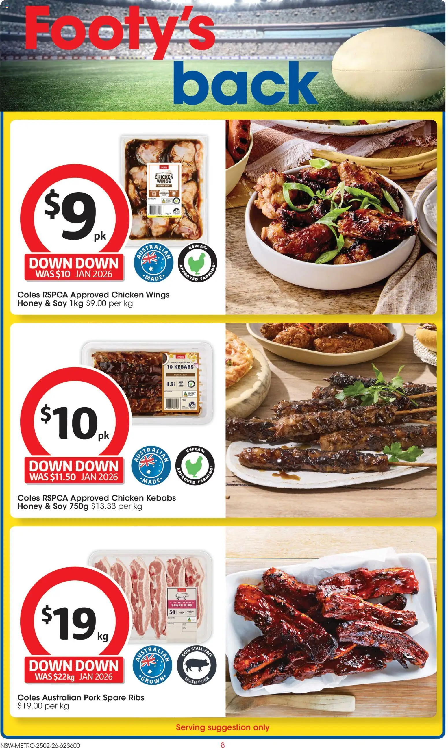 Coles Catalogue  - page 8- valid from 25/02/2026