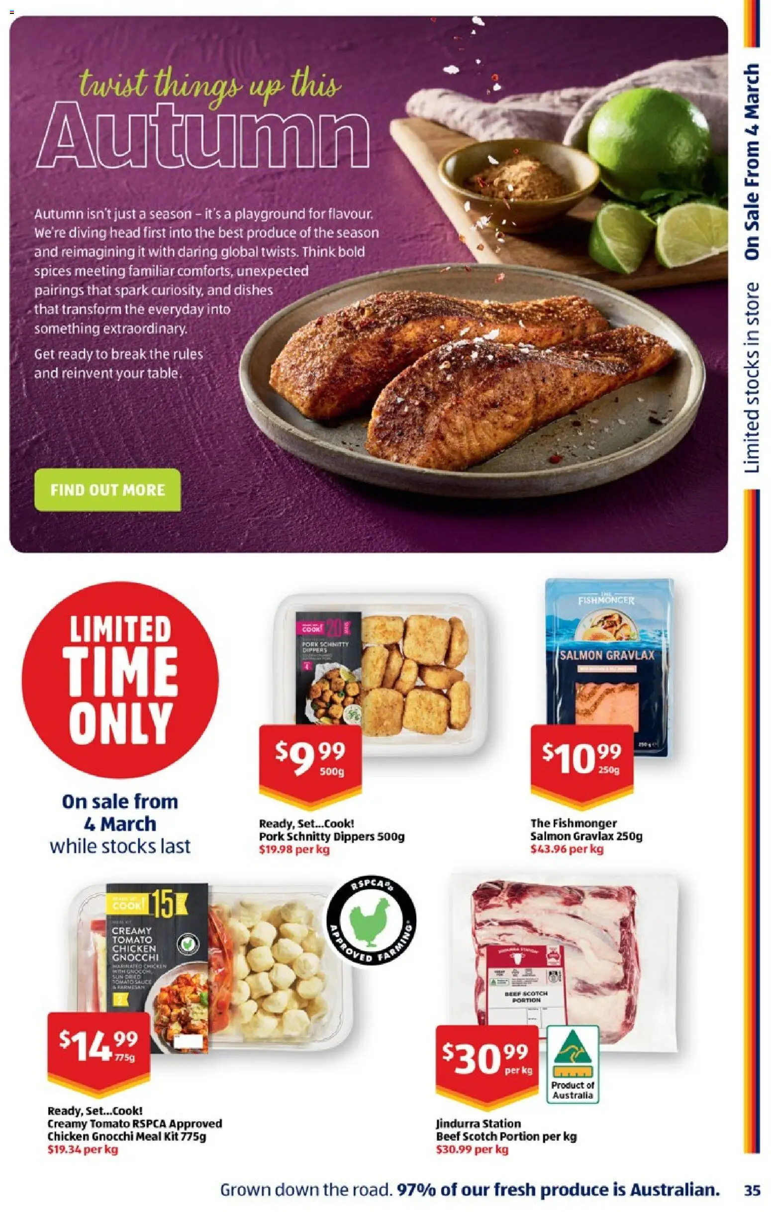 Aldi catalogue  - page 35- valid from 11/03/2026