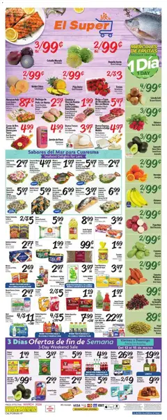 Preview El Super Weekly Ad valid from 03/11/2026
