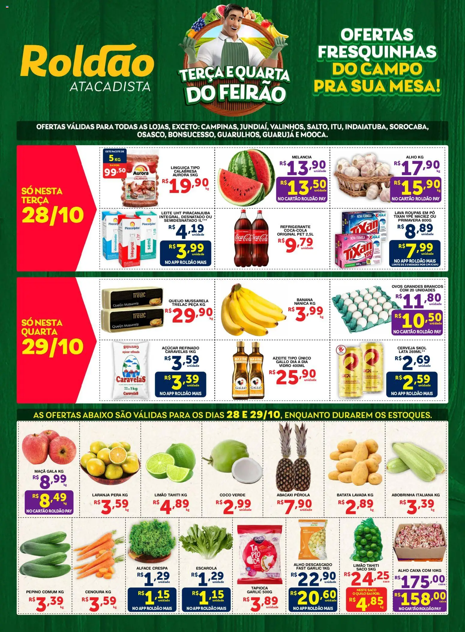 Roldão - Ofertas Hotifruti  - página 1- válido a partir de 28/10/2025
