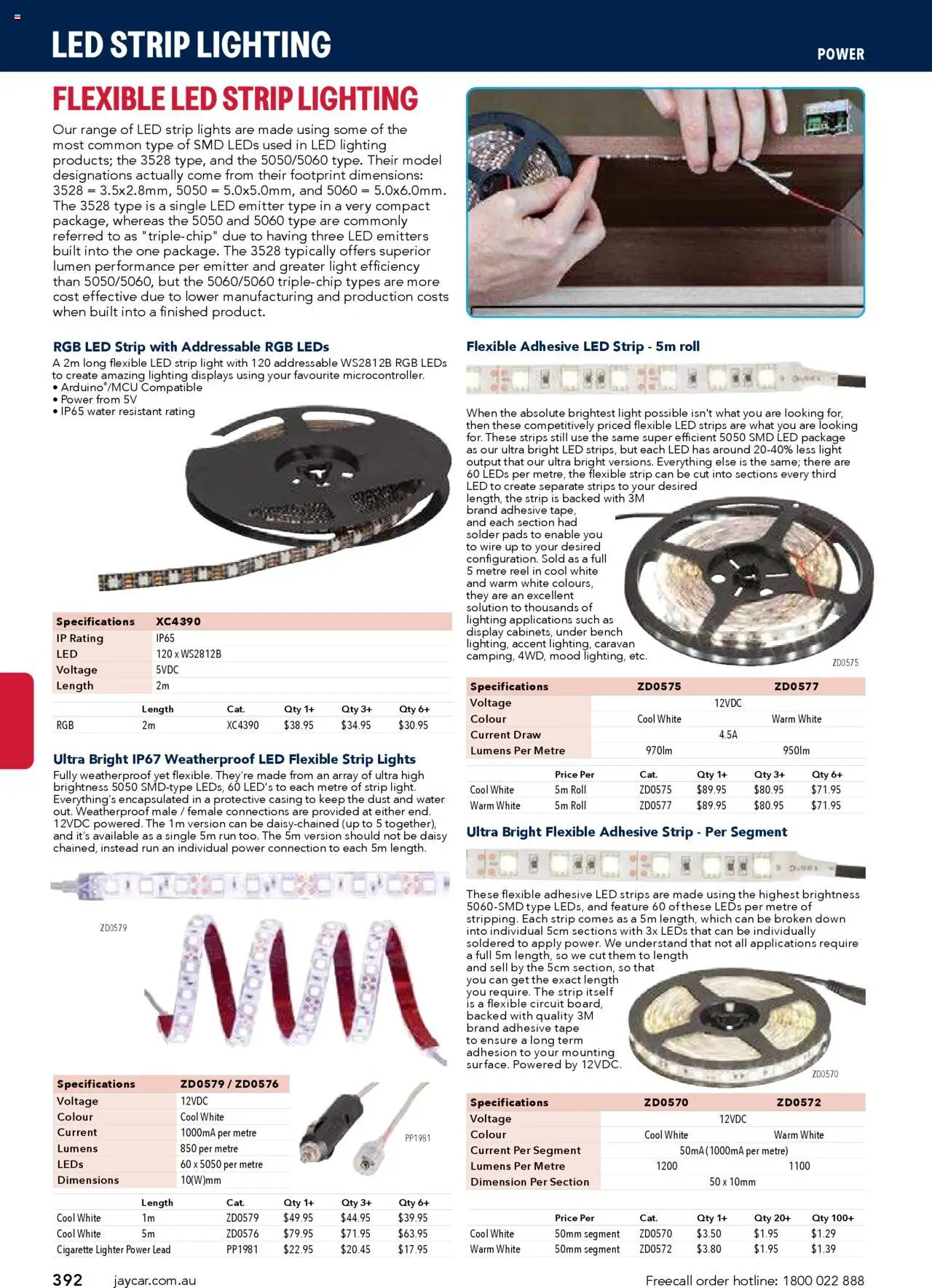 Jaycar Engineering & Scientific Catalogue 2025/2026  - page 392- valid from 09/07/2025