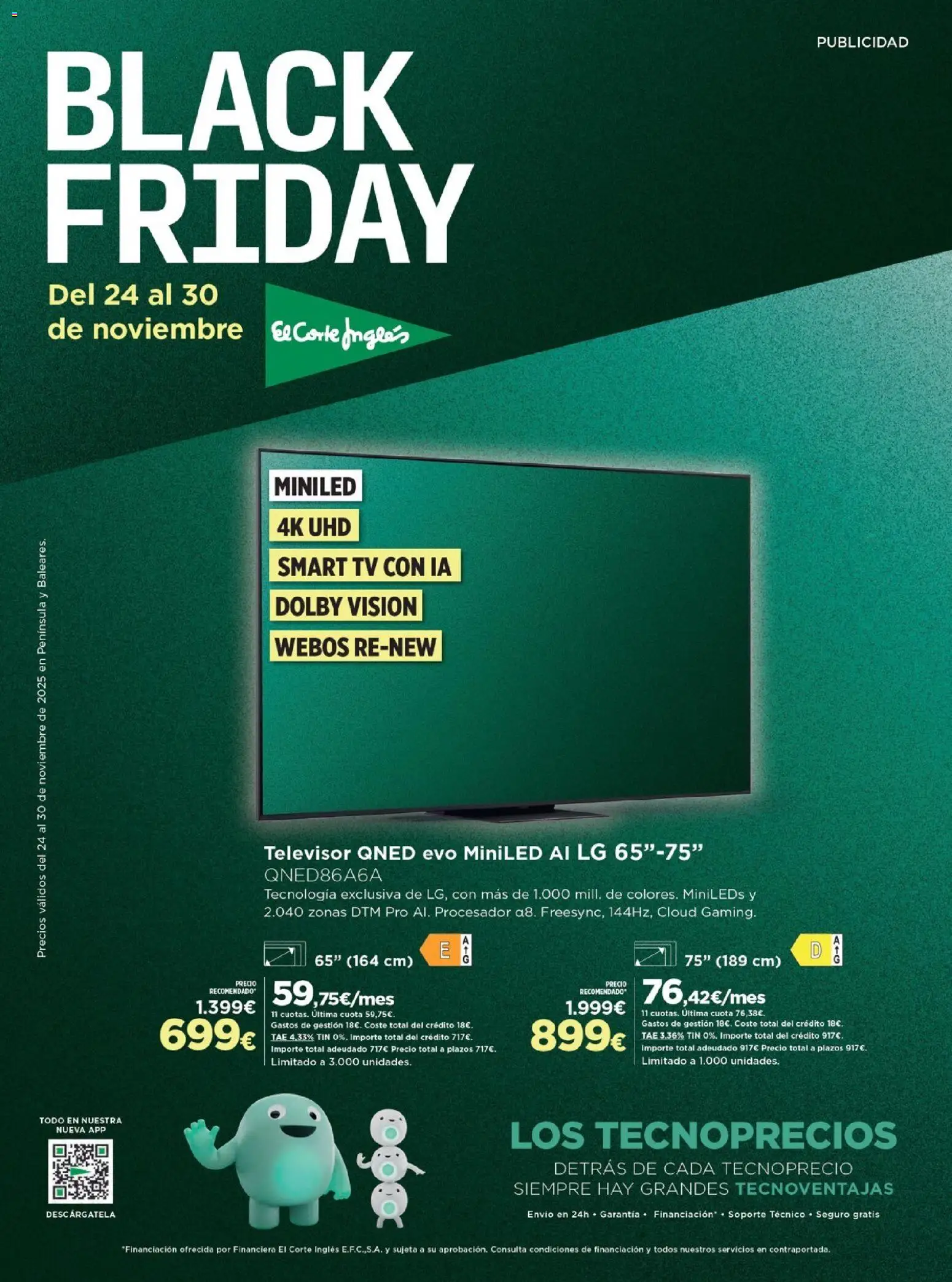 El Corte Inglés Black Friday - página 1- válido desde 24/11/2025