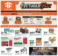 Preview Mills Fleet Farm Weekly Ad valid from 10/23/2025