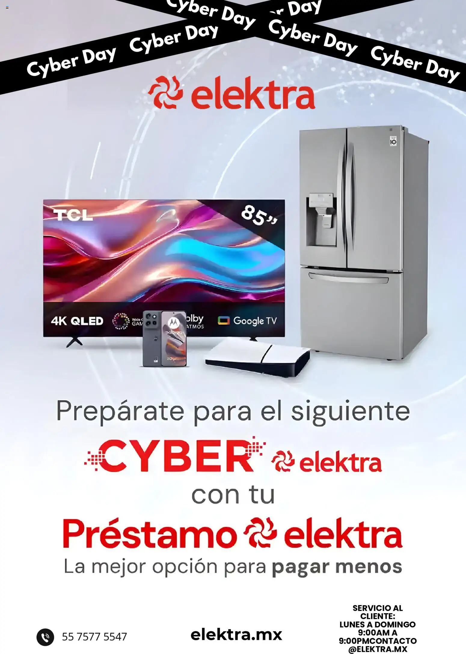 Elektra Cyber Day - página 1- válido desde 18/11/2025