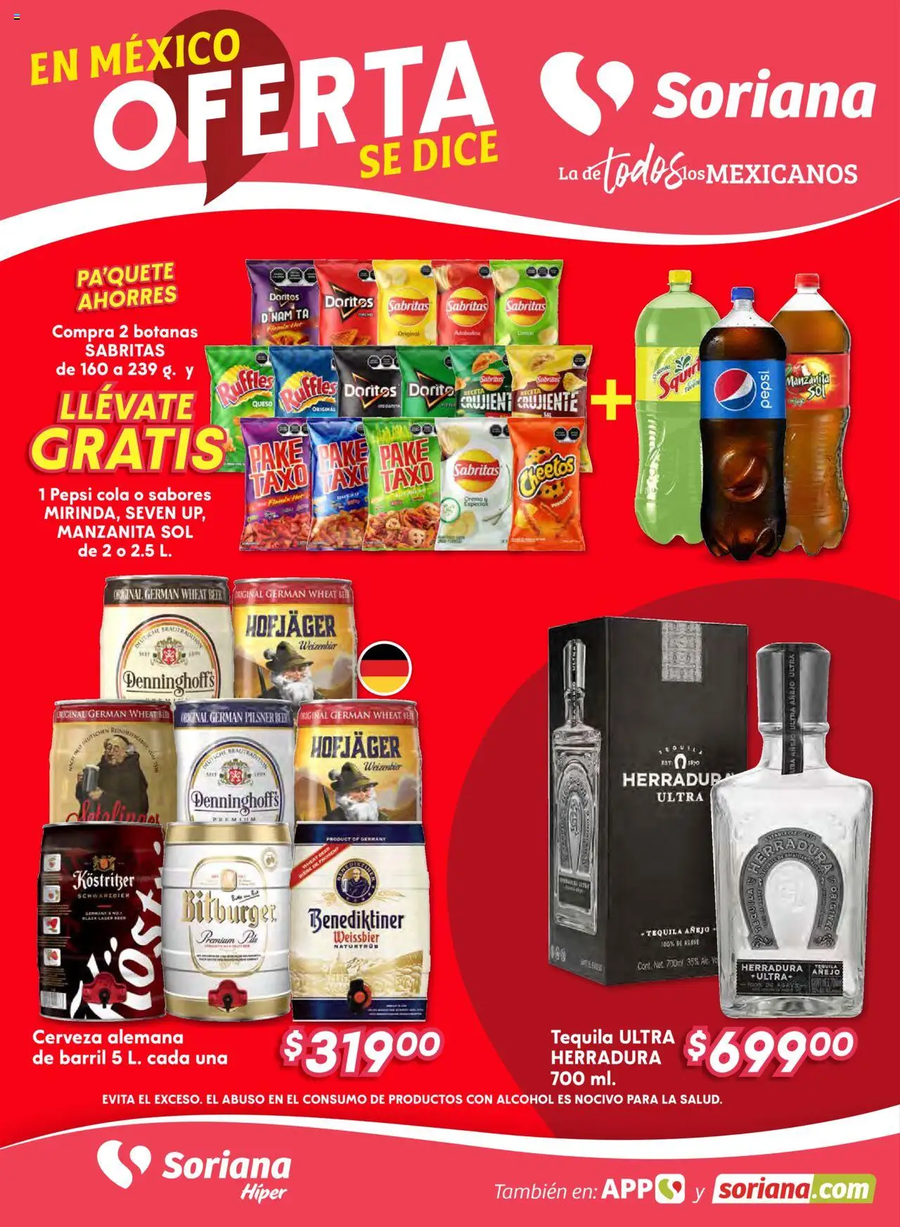 Soriana - En México Oferta se dice Soriana Híper Nacional - página 1- válido desde 01/08/2025