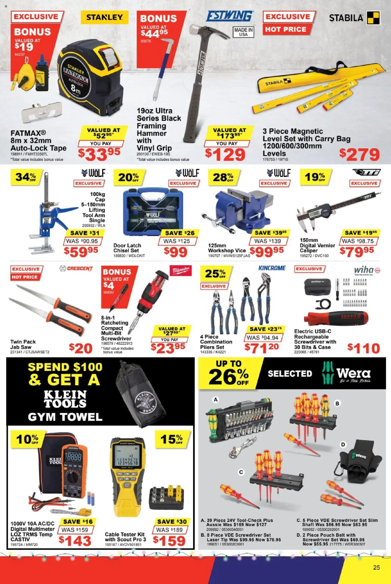Total Tools Catalogue - page 23- valid from 02/12/2025