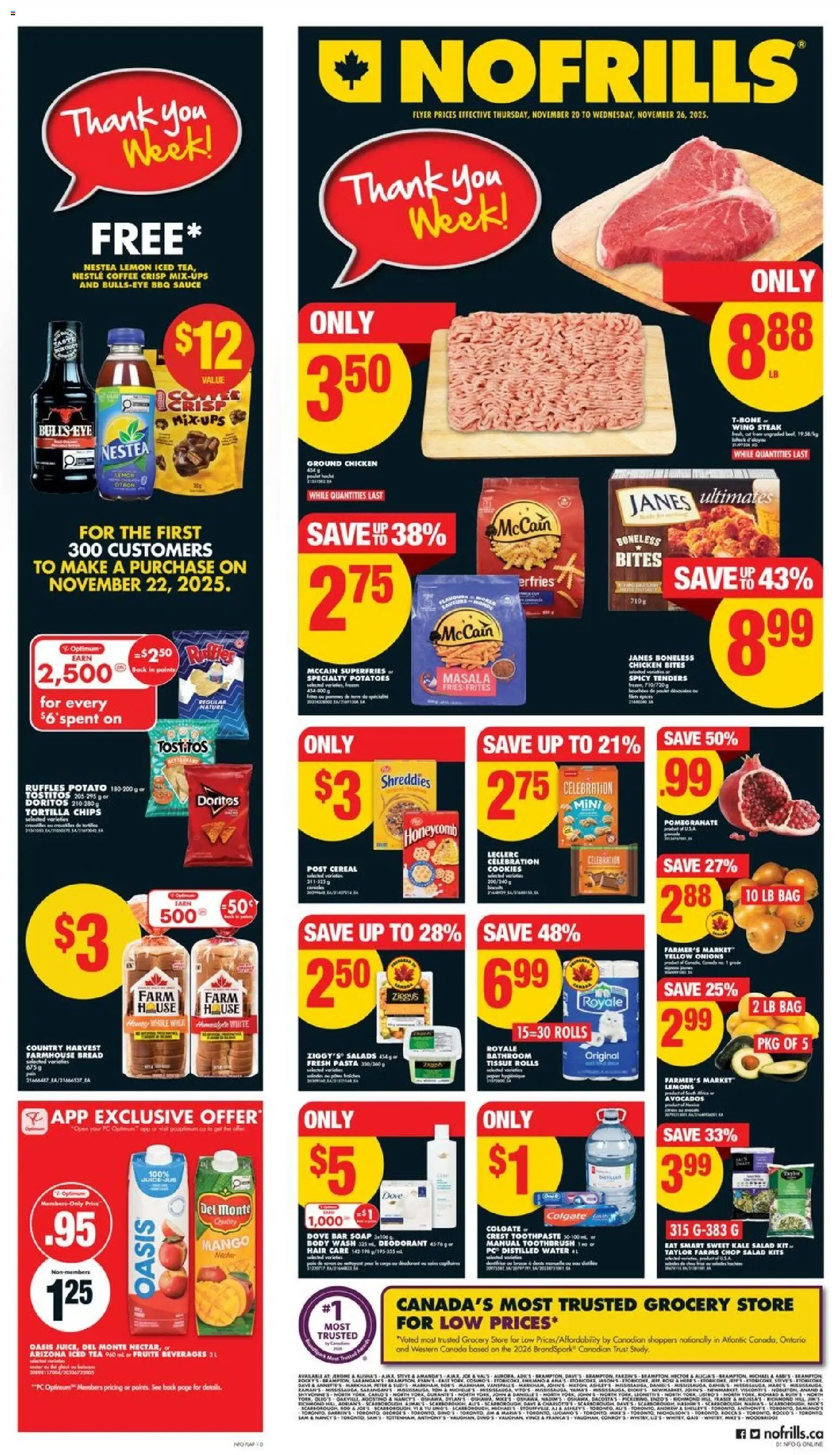 No Frills - Black Friday  - page 1- valid from Nov 20, 2025
