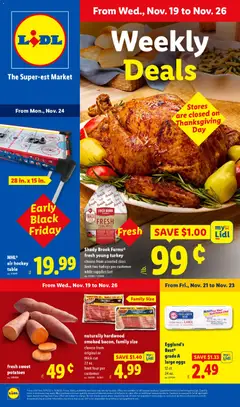 Preview Lidl Early Black Friday valid from 11/19/2025